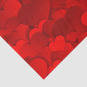 Red Hearts Texture Seidenpapier (Ausschnitt)