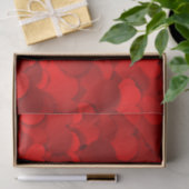 Red Hearts Texture Seidenpapier (Geschenk)