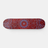 Red Hearts und Blue Lace Skateboard (Horizontal)