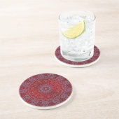 Red Hearts und Blue Lace Untersetzer (Seite)