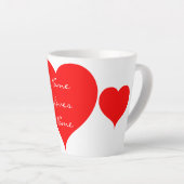 Red Hearts Valentine Thunder_Cove Milchtasse (Rechte Ecke)