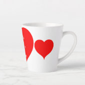 Red Hearts Valentine Thunder_Cove Milchtasse (Rechts)