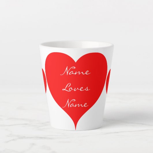 Red Hearts Valentine Thunder_Cove Milchtasse (Vorderseite)