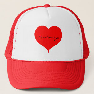 Red Hearts Valentine Thunder_Cove Truckerkappe