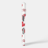 Red Hearts XOXO Liebe Case-Mate iPhone Hülle (Rückseite / Rechts)