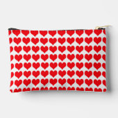 Red Hearts Zubehörtasche (Rückseite)