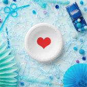 Red Heat Weddings Birthdays Baby Shower White 2022 Pappteller (Party)