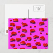 Red Heats 3D Postkarte (Vorne/Hinten)