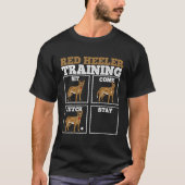 Red Heeler Dog Trainer T-Shirt (Vorderseite)