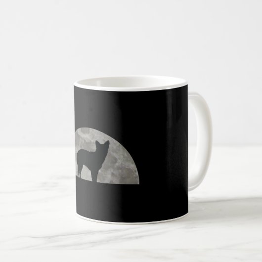 Red Heeler - Rinderhundgeschenk - Blue Heeler Kaffeetasse (VorderseiteRechts)
