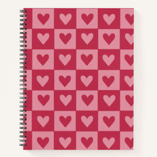 Red Heft Notebook Notizblock