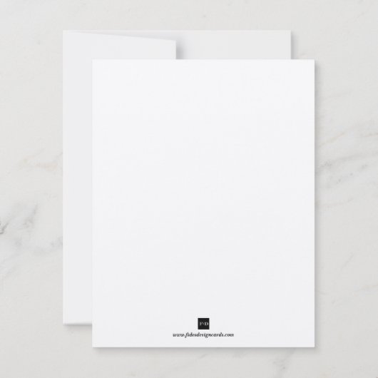 Red hei asiatische Hochzeit speichern das Datum An Save The Date (Rückseite)