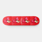 Red Herdschwanzschuh Skateboarddeck (Horizontal)