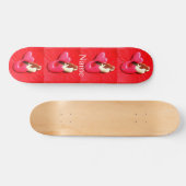 Red Herdschwanzschuh Skateboarddeck (Horizontal)