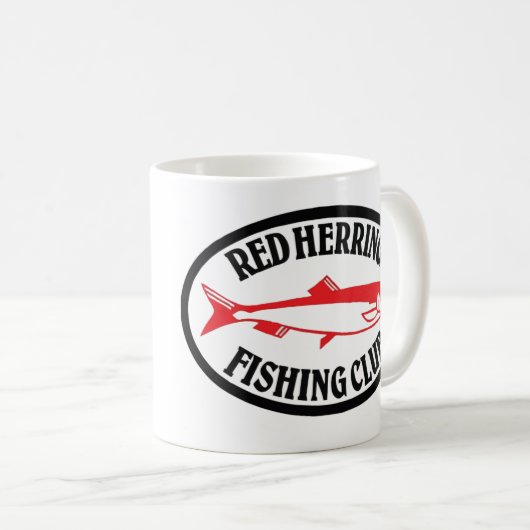 Red Herring, das Verein fischt Kaffeetasse (VorderseiteRechts)