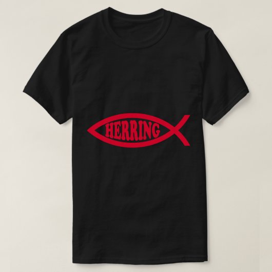 Red Herring Philosophy of Religion Antireligion Ev T-Shirt (Design vorne)