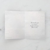 Red Hibiscus Close Karte (Innenseite)