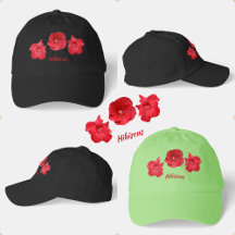 Red Hibiscus Flowers Bold Tropical