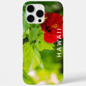 Red Hibiskus Hawaii Tropical Blume iPhone Case-Mate iPhone Hülle (Rückseite)