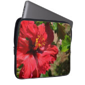 Red Hibiskus Notebook-PC-Sieb Laptopschutzhülle (Vorne Rechts)
