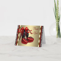 Red High Heel Schuhe Gold Leopard Vielen Dank Kart