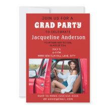 Red High School Uni-Abschluss Party Foto