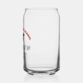 Red High School Wiedersehen Party Custom Alumni Dosenglas (Links)