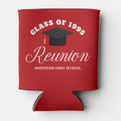 Red High School Wiedersehen Personalisiert Partys Dosenkühler (Vorderseite)