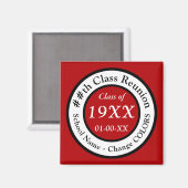 Red High School Wiedersehen Souvenir Ideen, alle F Magnet (Vorderseite/Rückseite)