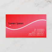 Red Hill Visitenkarte (Rückseite)