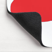 Red-Hippo Mousepad (Ecke)