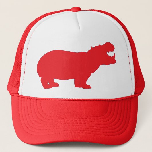 Red-Hippo Truckerkappe (Vorderseite)