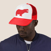Red-Hippo Truckerkappe (Beispiel)