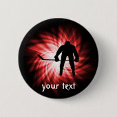 Red Hockey Button (Vorderseite)
