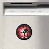 Red Hockey Magnet (In Situ (Geschirrspüler))