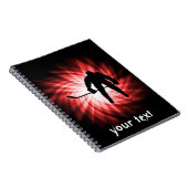Red Hockey Notizblock (Rechte Seite)