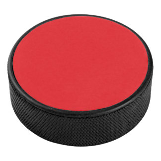 Red Hockey Puck