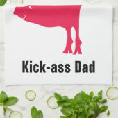 Red Hog Barbeque Küchentuch (Gefaltet)