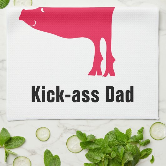 Red Hog Barbeque Küchentuch (Gefaltet)