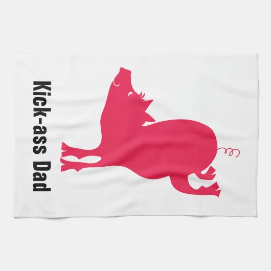 Red Hog Barbeque Küchentuch (Horizontal)