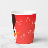 Red Holiday Designer Pappbecher (Links)