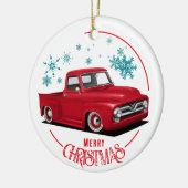 Red Holiday F100 Keramik Ornament (Links)