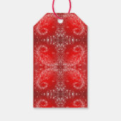 Red Holiday Geschenkanhänger (Rückseite)