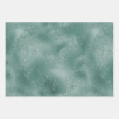 Red Holiday Glitzer Geschenkpapier Set (Vorderseite 2)