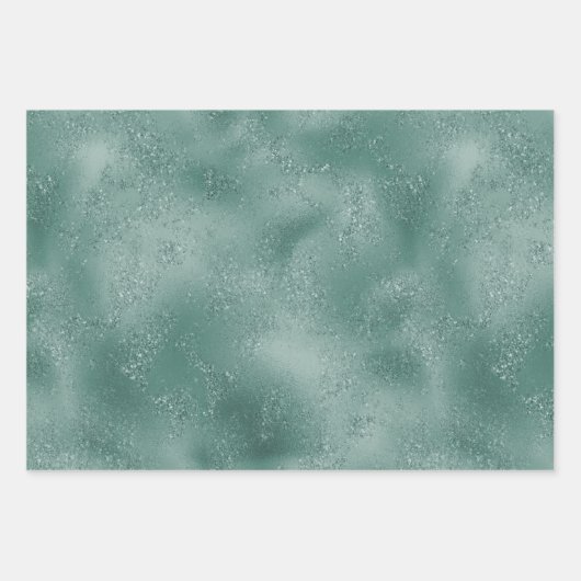 Red Holiday Glitzer Geschenkpapier Set (Vorderseite 2)