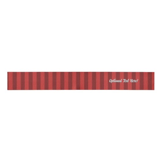 Red Holiday Strick Look Strip - Fügen Sie beliebig Ripsband (Vorderseite)