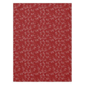Red Holiday | Weihnachtsessen Tischdecke (Vorderseite)