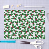 Red Holly Berries Seidenpapier (Handwerk)