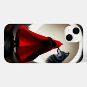 Red Hooded Figure gegenüber Majestic Wolf Case-Mate iPhone Hülle (Rückseite (Horizontal))