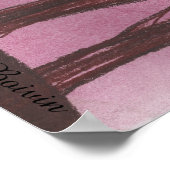 Red Horizon Poster (Ecke)